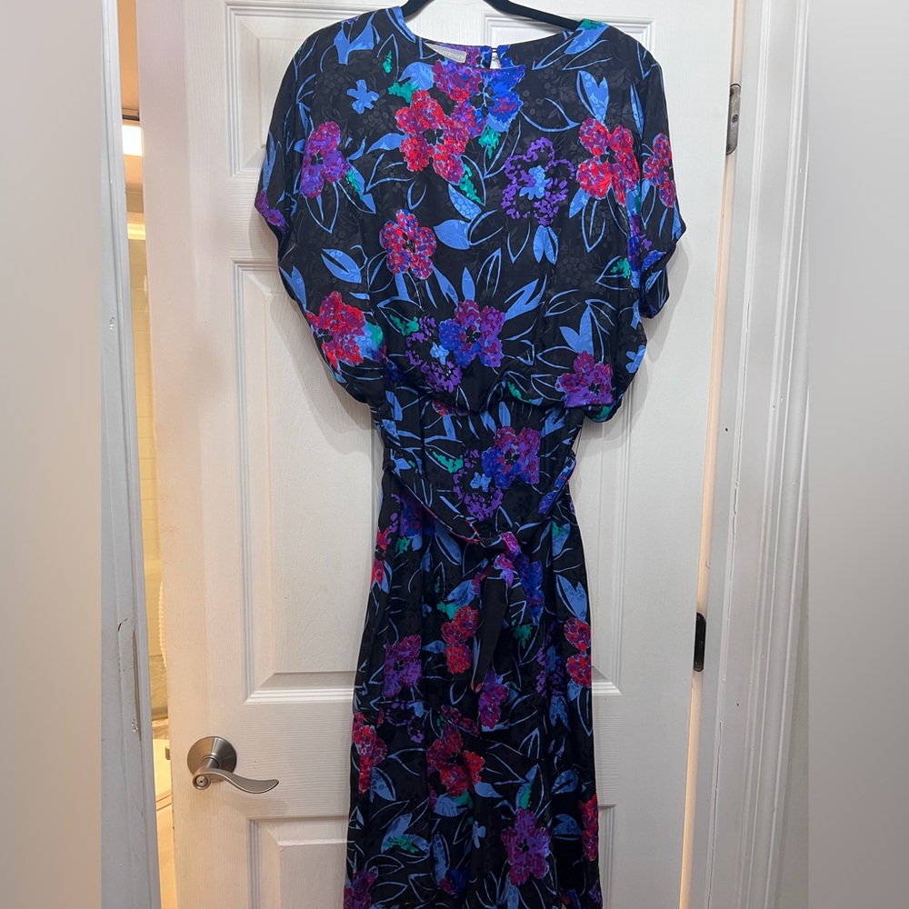 Vintage Floral Women's Dress size M